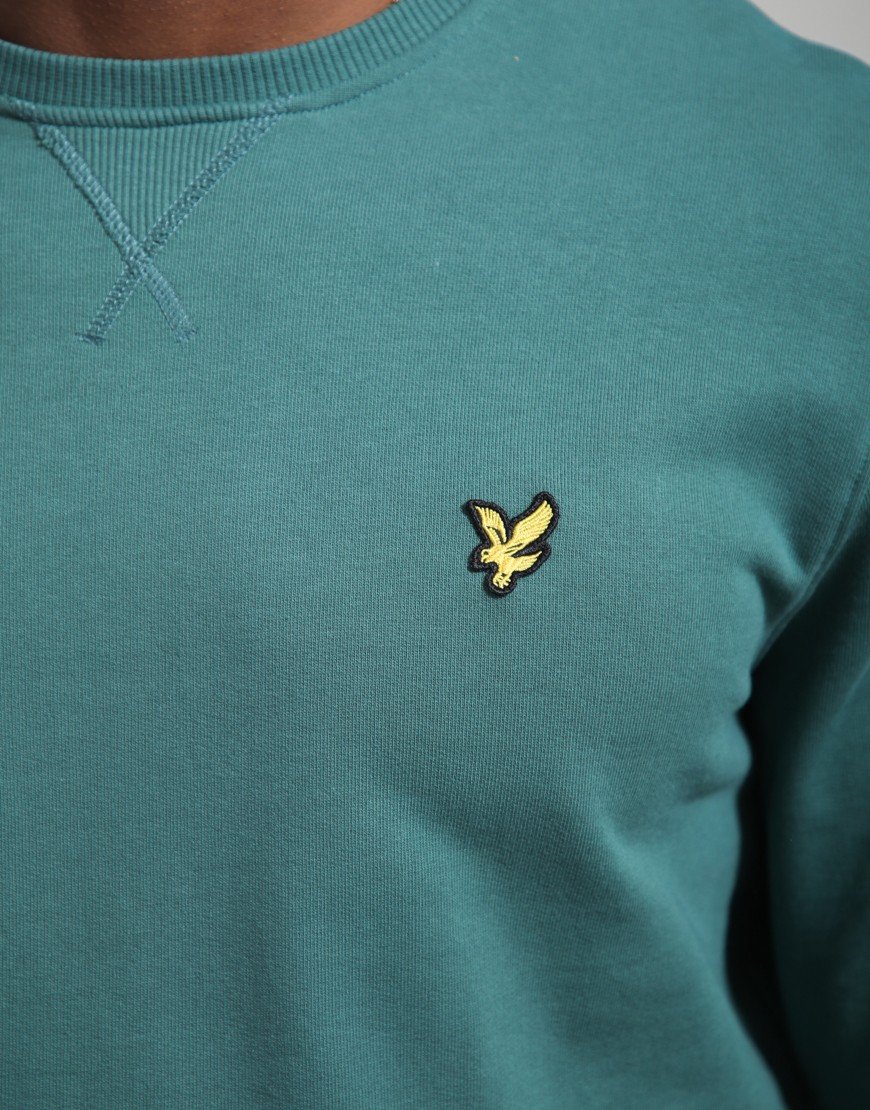 Lyle & Scott Crew Neck Sweat Everglade