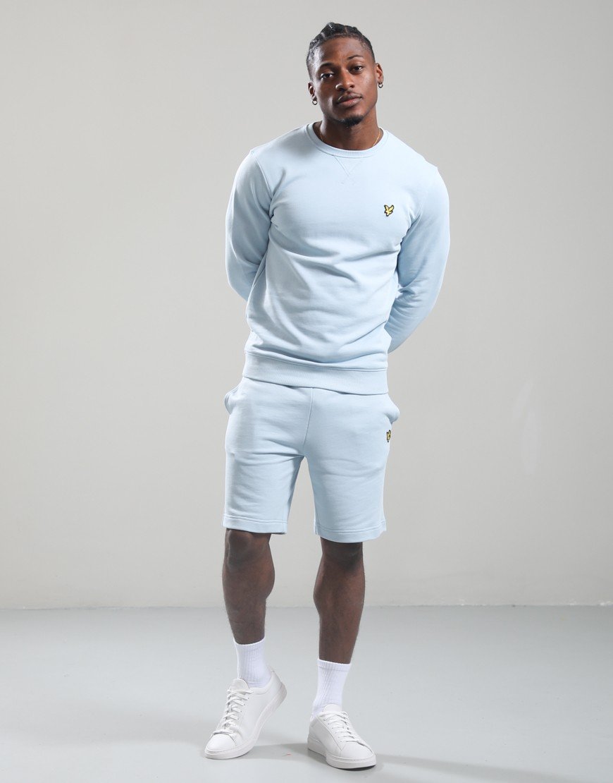 Lyle & Scott Crew Neck Sweat Opal Blue