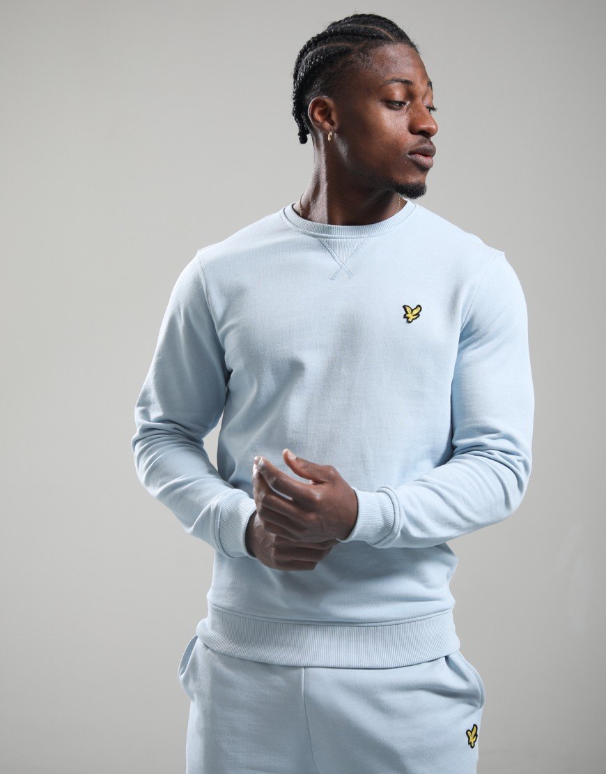Lyle & Scott Crew Neck Sweat Opal Blue