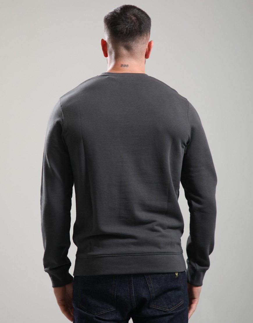 Lyle & Scott Crew Neck Sweat Gunmetal