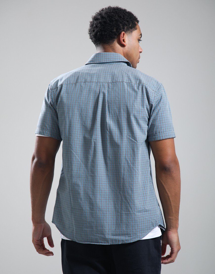 Lyle & Scott Fine Check Short Sleeve Shirt Denim Jeans