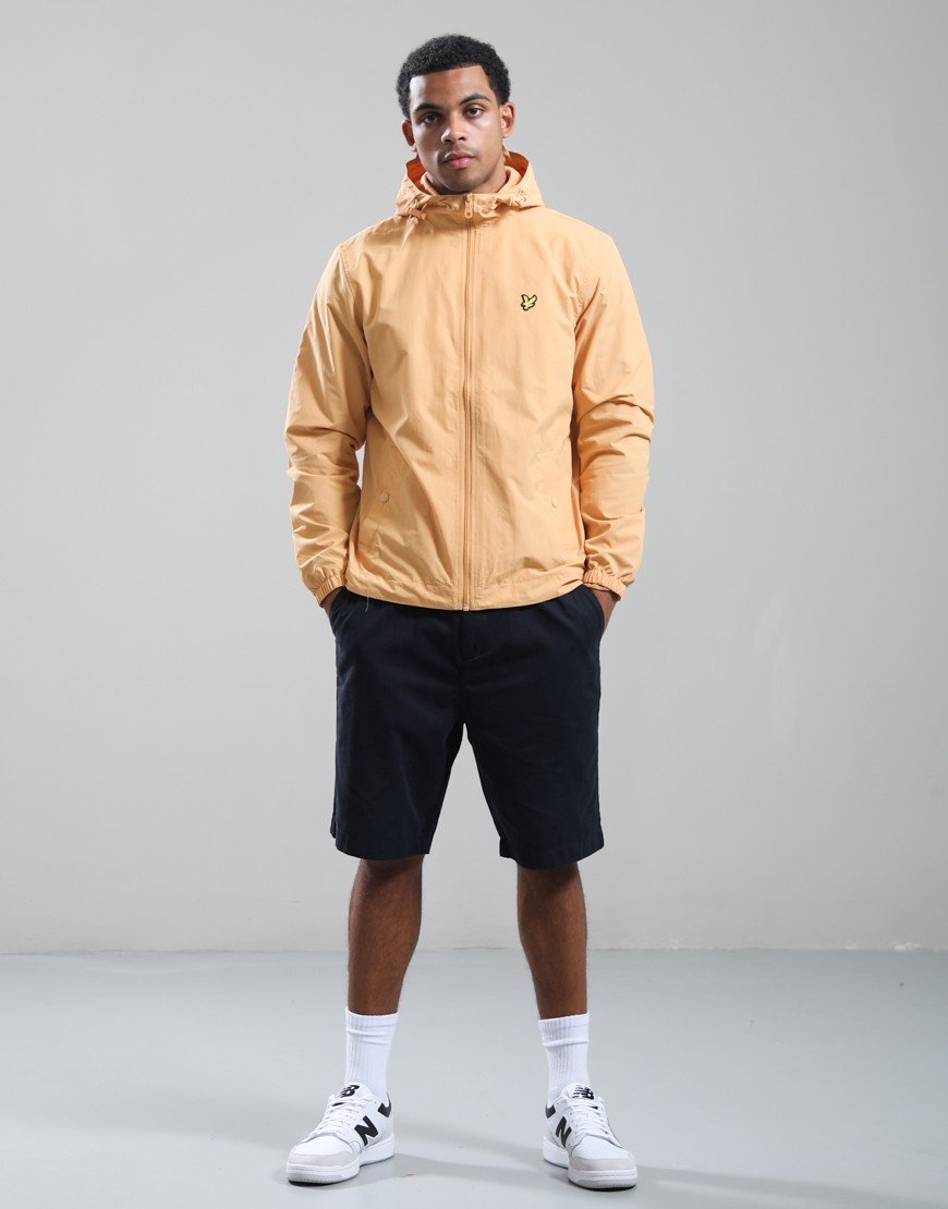 Lyle & Scott Hooded Jacket Honeycomb