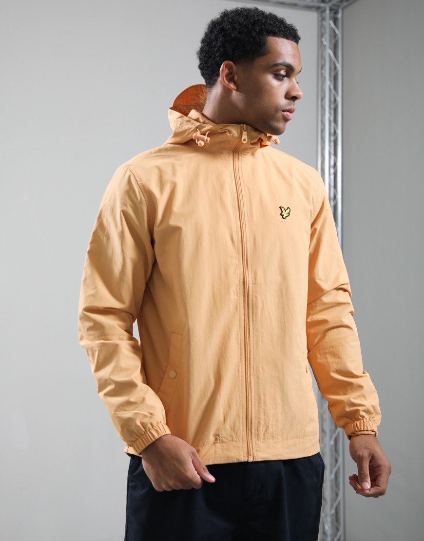 Lyle & Scott Hooded Jacket Honeycomb