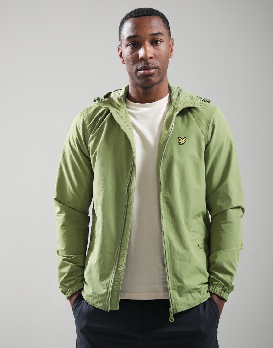 Lyle & Scott Hooded Jacket Shrub Green