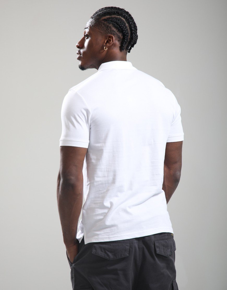 Lyle & Scott Jersey Polo Shirt White
