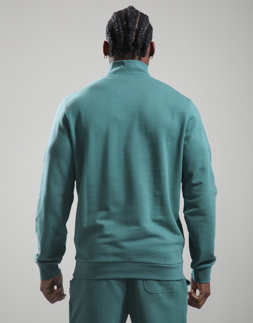 Lyle & Scott Loopback 1/4 Zip Sweat Everglade