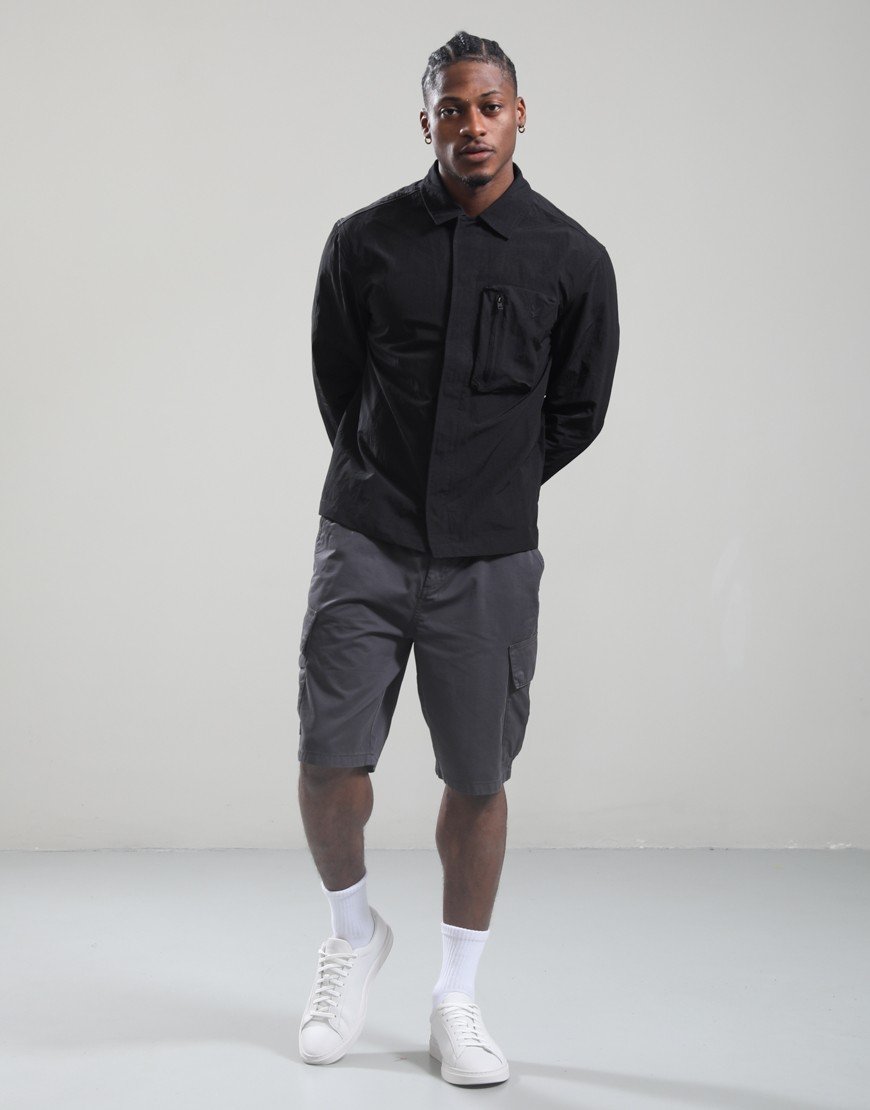 Lyle & Scott LW Ripstop Overshirt Jet Black