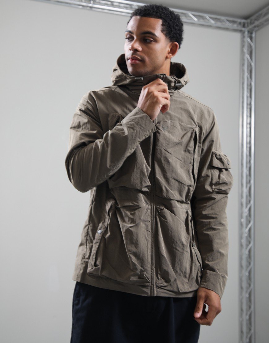 Lyle & Scott LW Ripstop Windcheater Khaki Ash