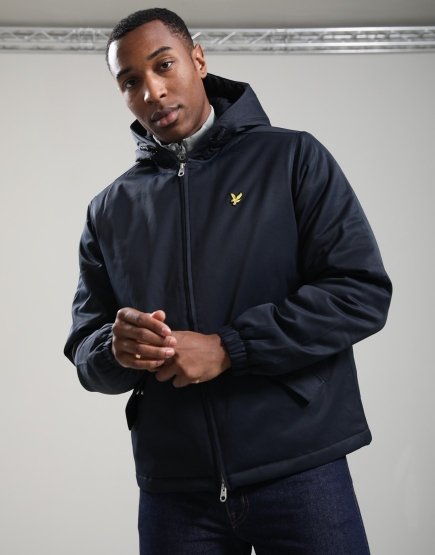 Lyle & Scott Padded Water Resistant Jacket Dark Navy