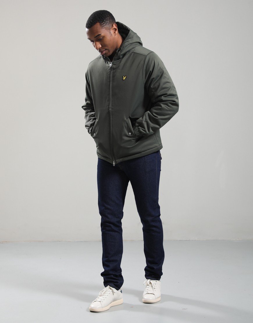 Lyle & Scott Padded Water-Resistant Jacket Deep Depths