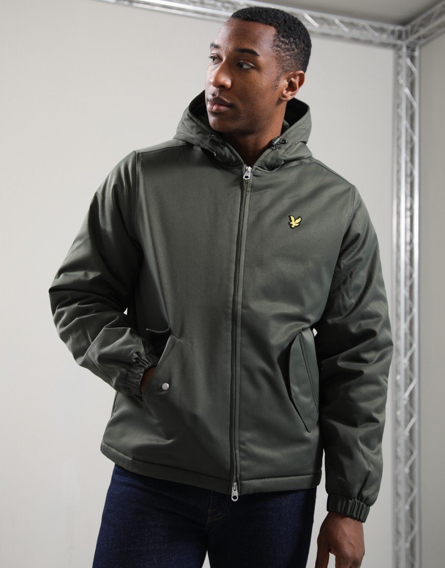 Lyle & Scott Padded Water-Resistant Jacket Deep Depths