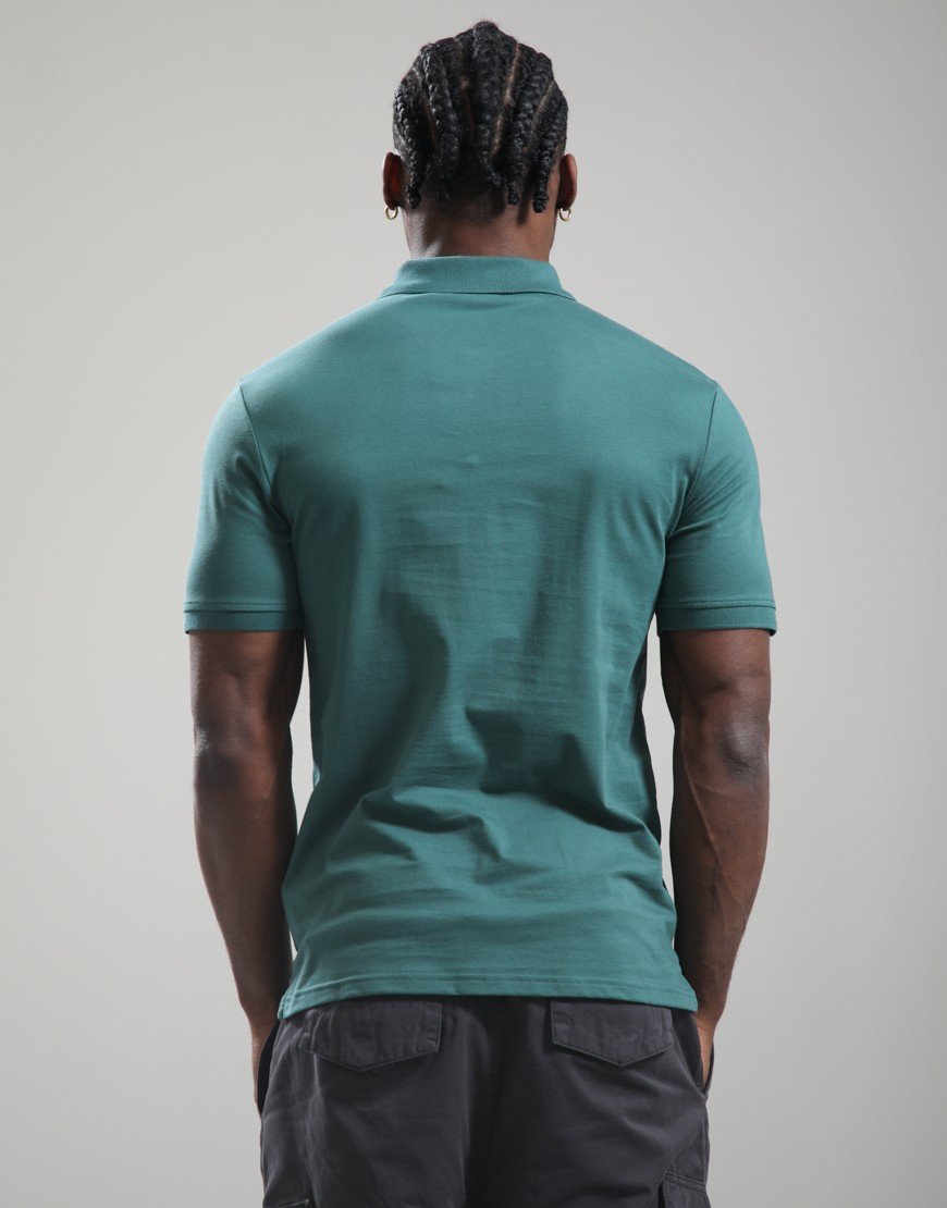 Lyle & Scott Plain Polo Shirt Everglade