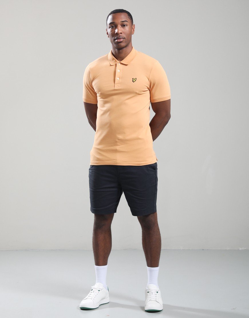 Lyle & Scott Plain Polo Shirt Honeycomb