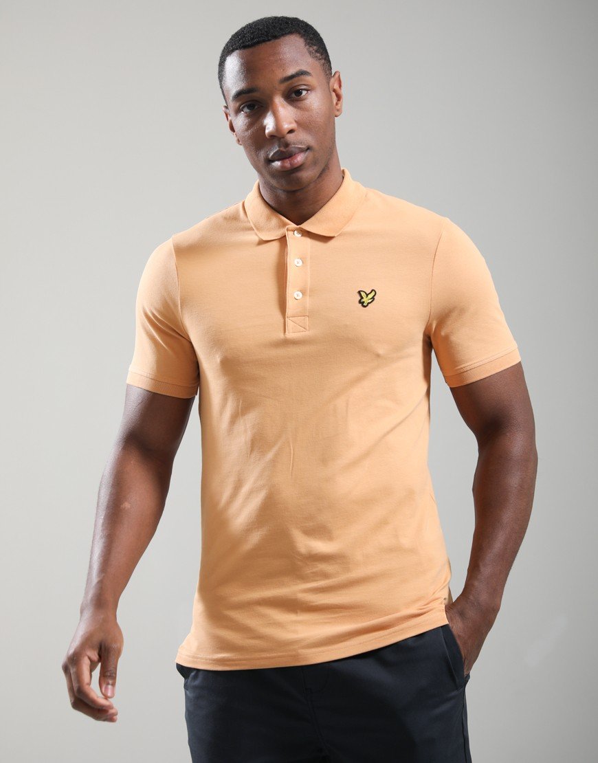 Lyle & Scott Plain Polo Shirt Honeycomb