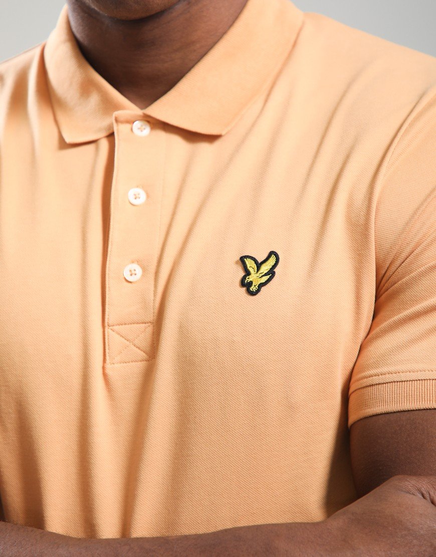 Lyle & Scott Plain Polo Shirt Honeycomb