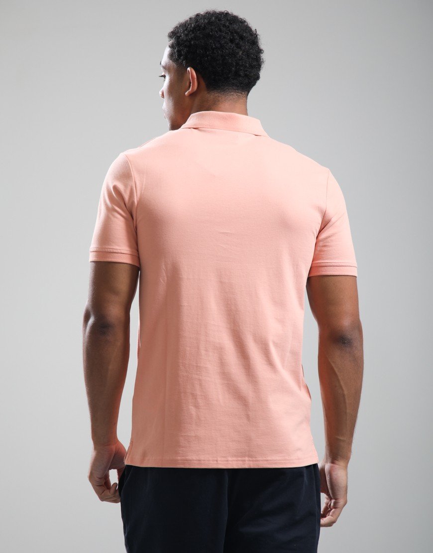 Lyle & Scott Plain Polo Shirt Terracotta Pot