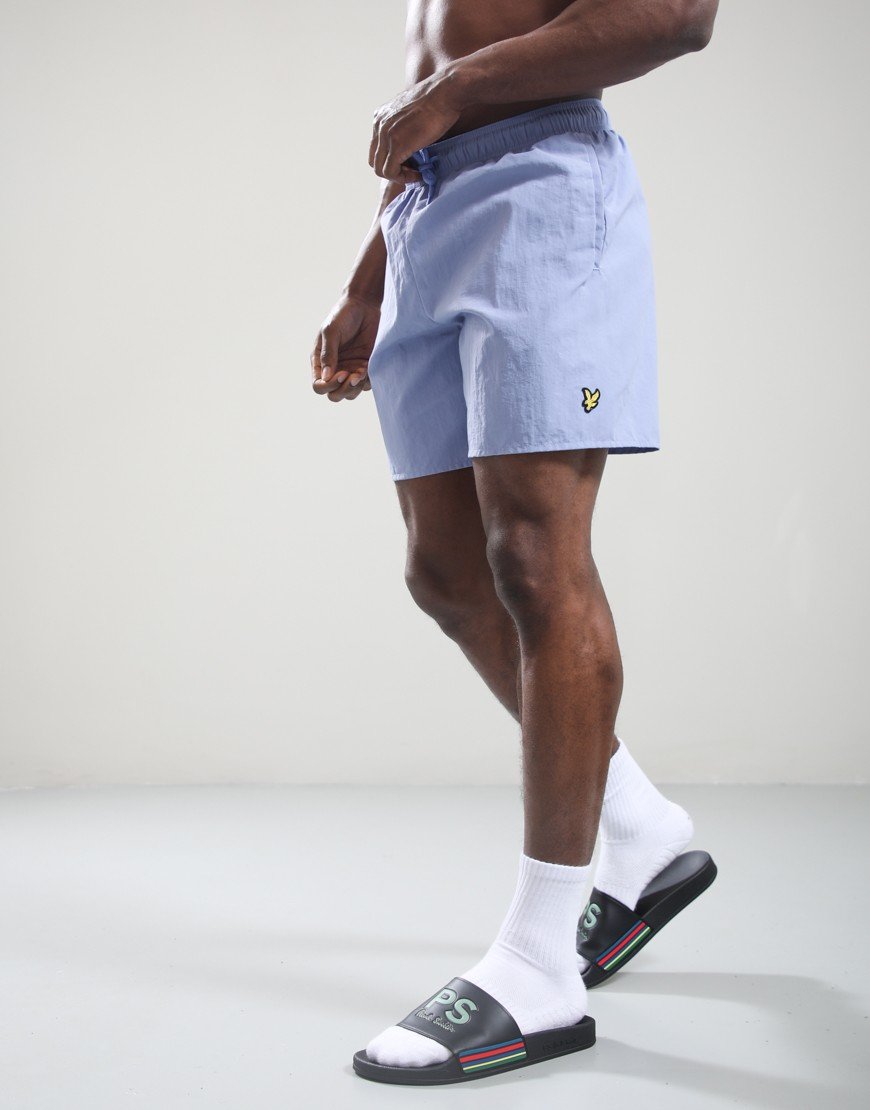 Lyle & Scott Plain Swim Shorts Bubble Blue
