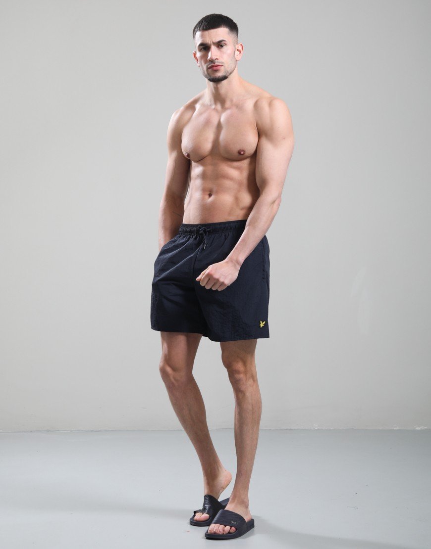 Lyle & Scott Plain Swim Shorts Dark Navy