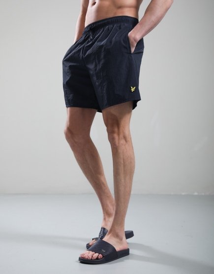 Lyle & Scott Plain Swim Shorts Dark Navy
