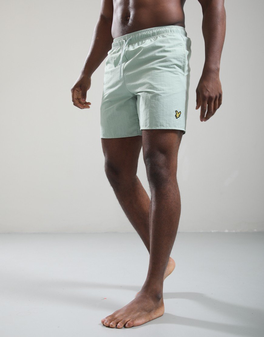 Lyle & Scott Plain Swim Shorts Misty Sage