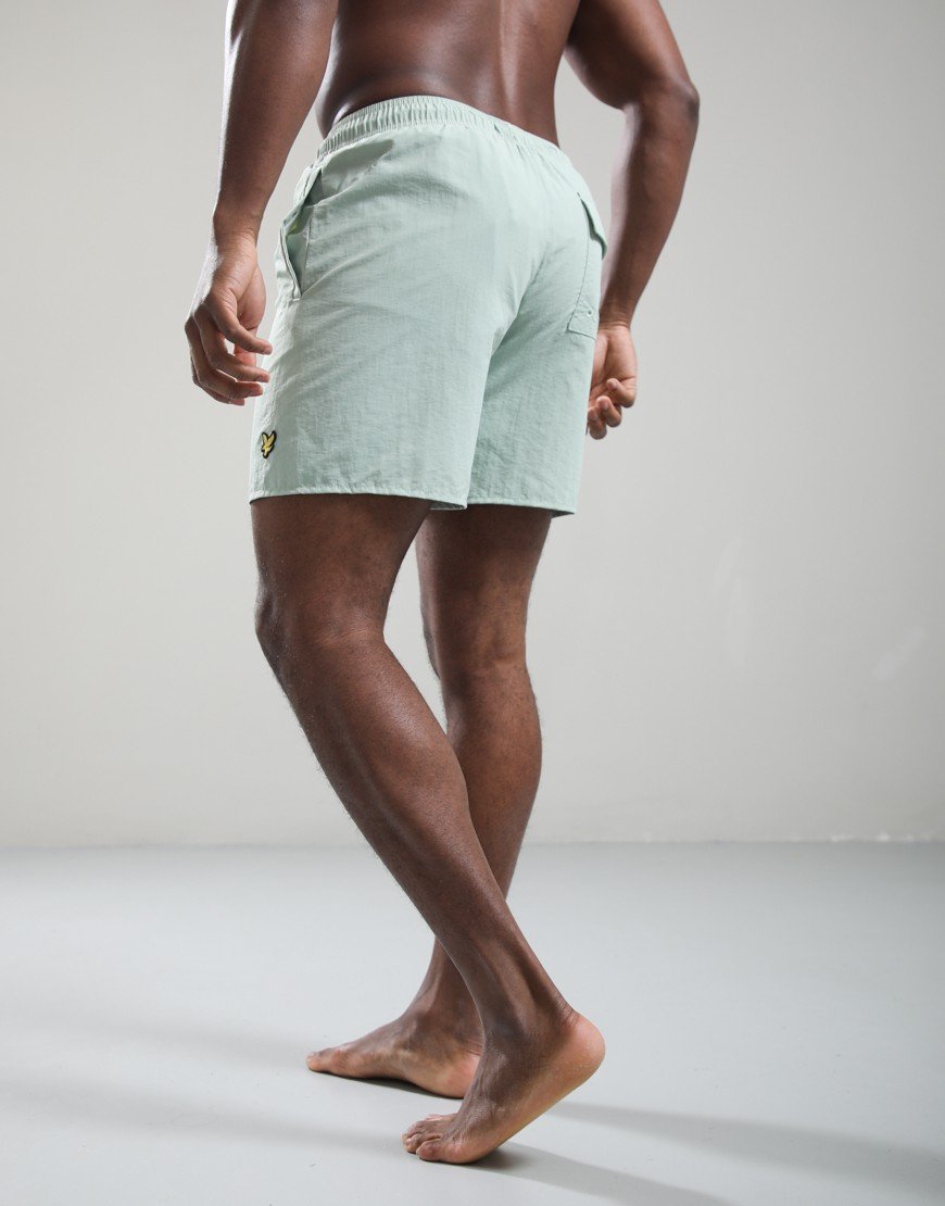 Lyle & Scott Plain Swim Shorts Misty Sage