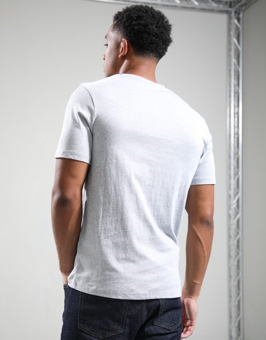 Lyle & Scott Plain T-Shirt Light Grey Marl