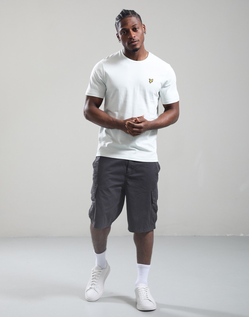 Lyle & Scott Plain T-Shirt Blue Ice