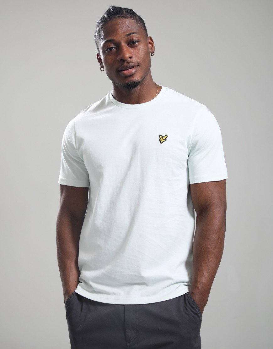 Lyle & Scott Plain T-Shirt Blue Ice