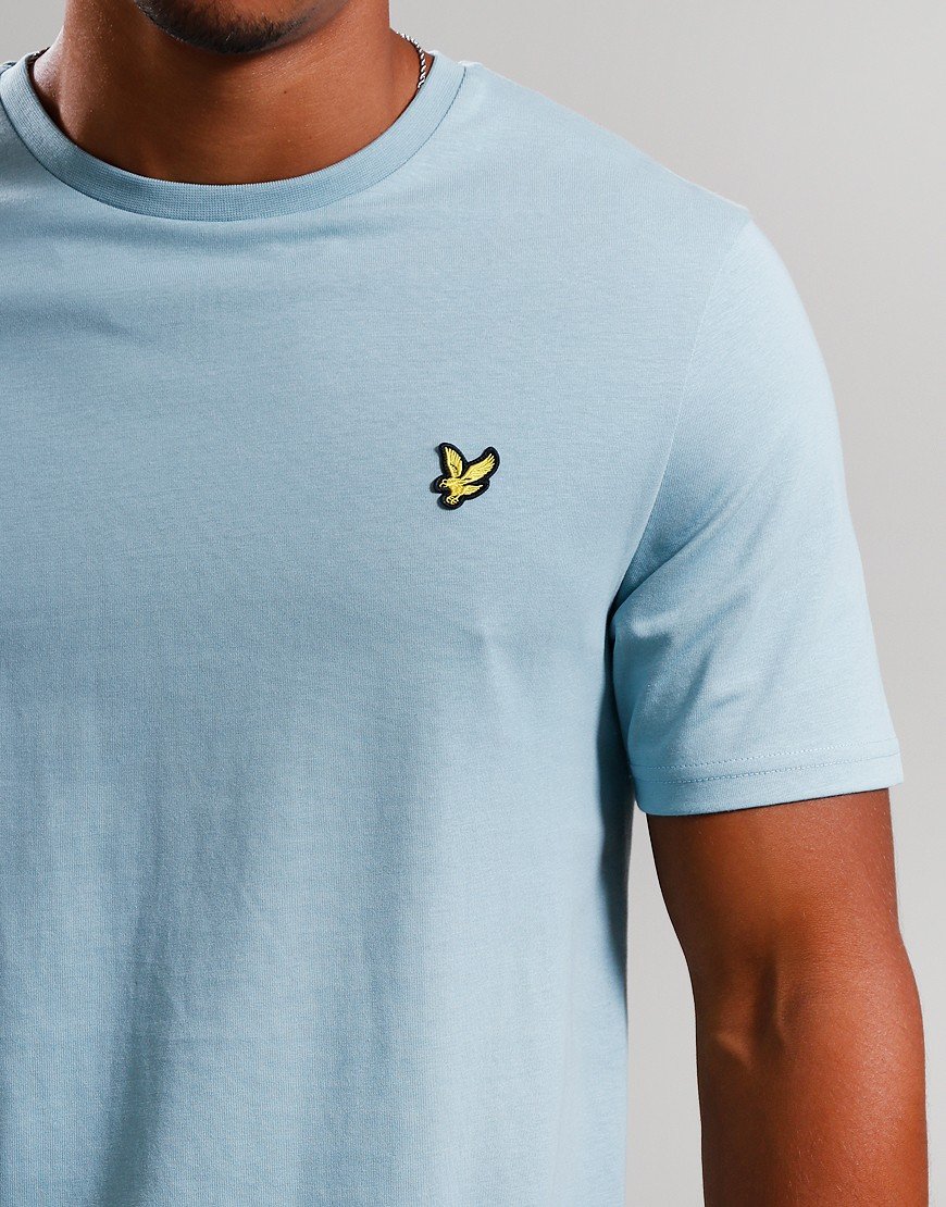 Lyle & Scott Plain T-Shirt Blue Smoke