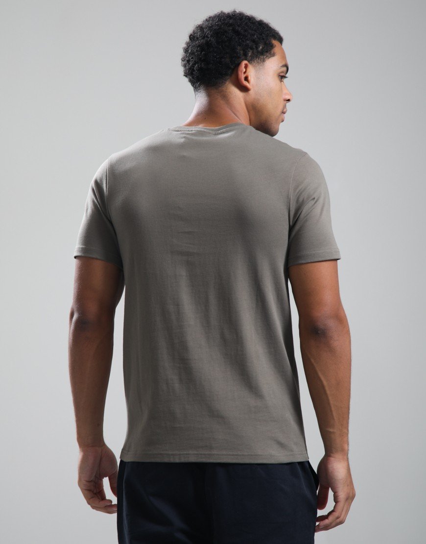 Lyle & Scott Plain T-Shirt Khaki Ash