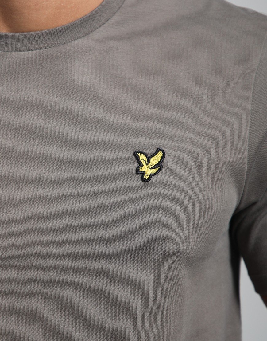 Lyle & Scott Plain T-Shirt Khaki Ash