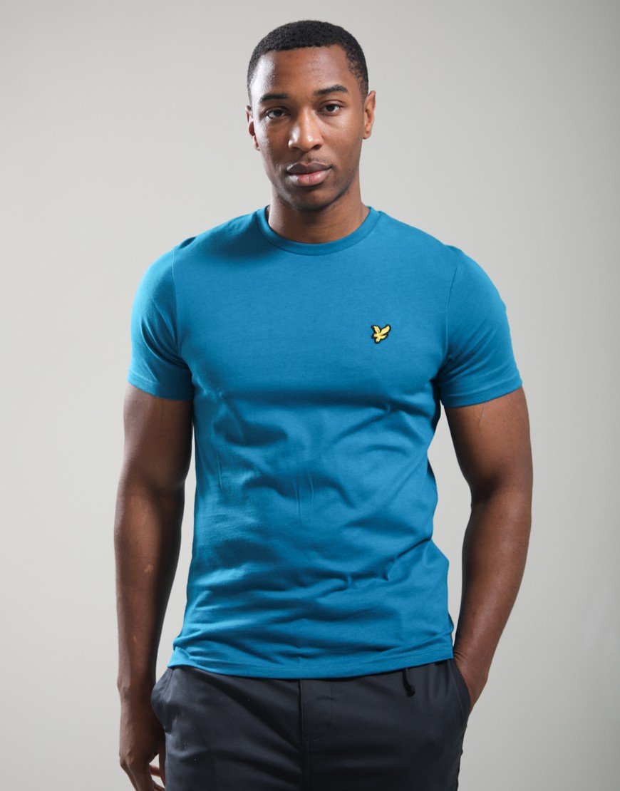 Lyle & Scott Plain T-Shirt Lagoon