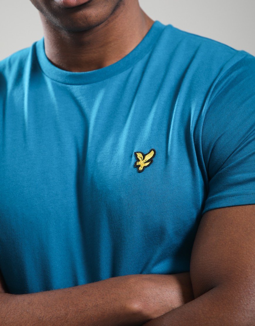 Lyle & Scott Plain T-Shirt Lagoon