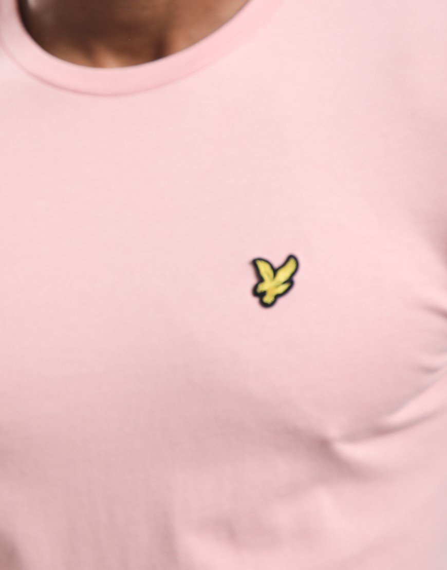 Lyle & Scott Plain T-Shirt Pink Grapefruit