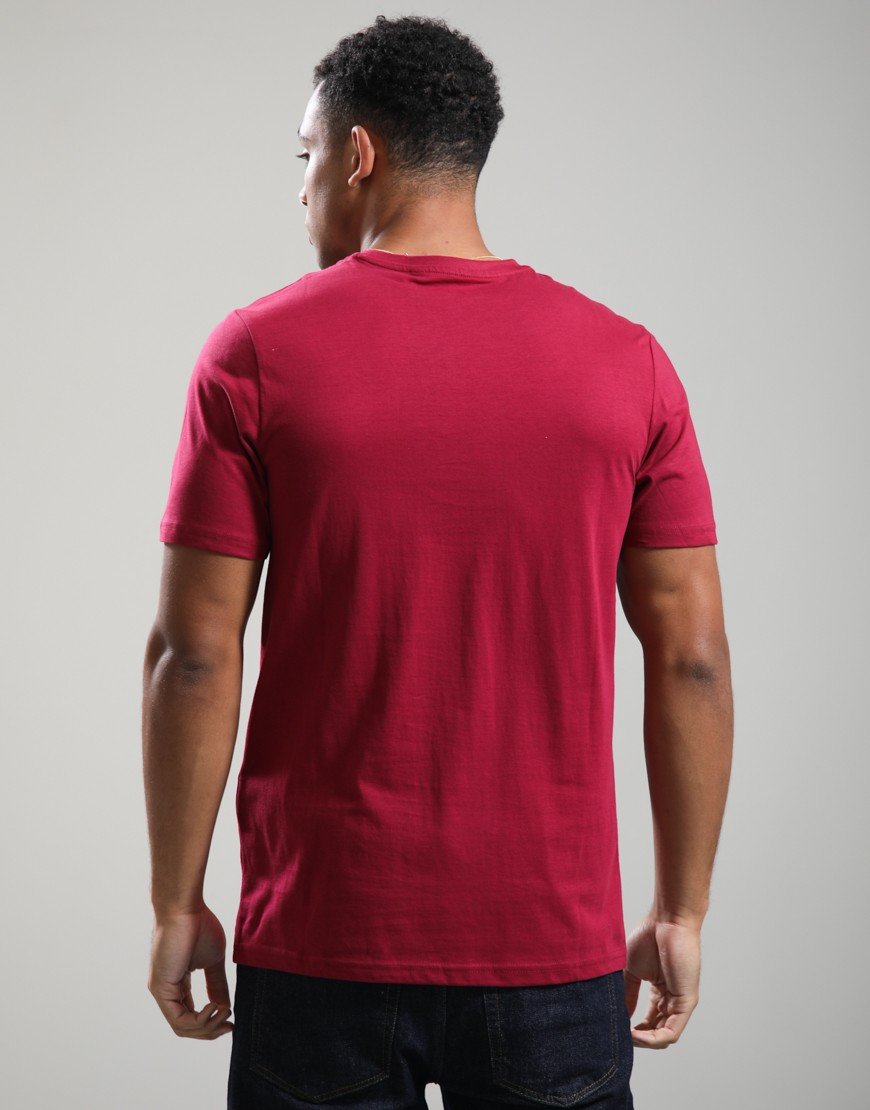 Lyle & Scott Plain T-Shirt Rich Burgundy