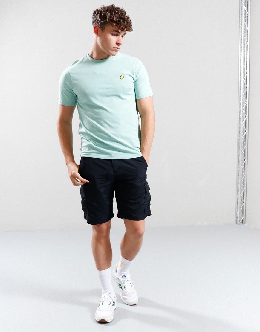 Lyle & Scott Plain T-Shirt Turquoise Shadow