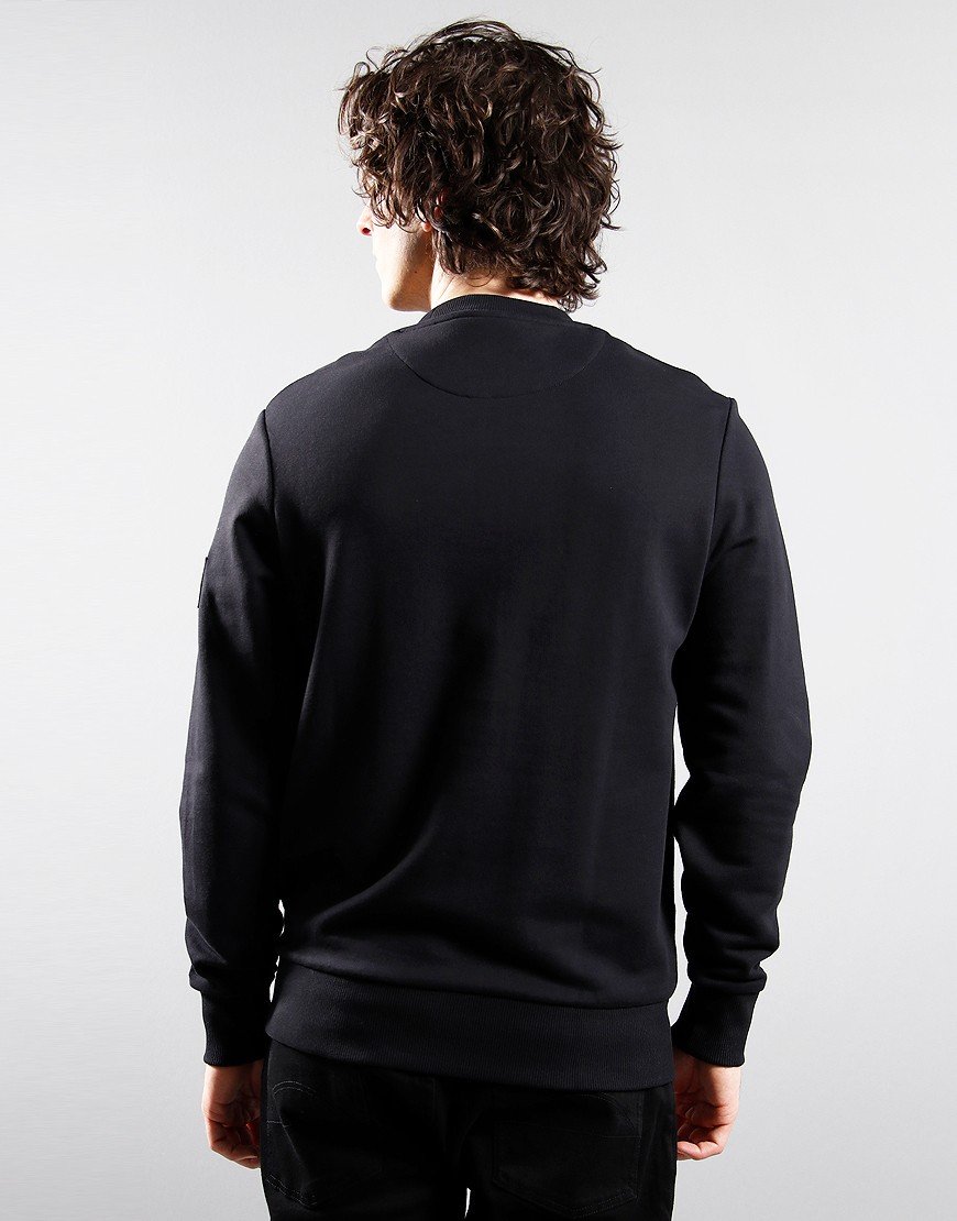 Lyle & Scott Pocket Sweat Jet Black