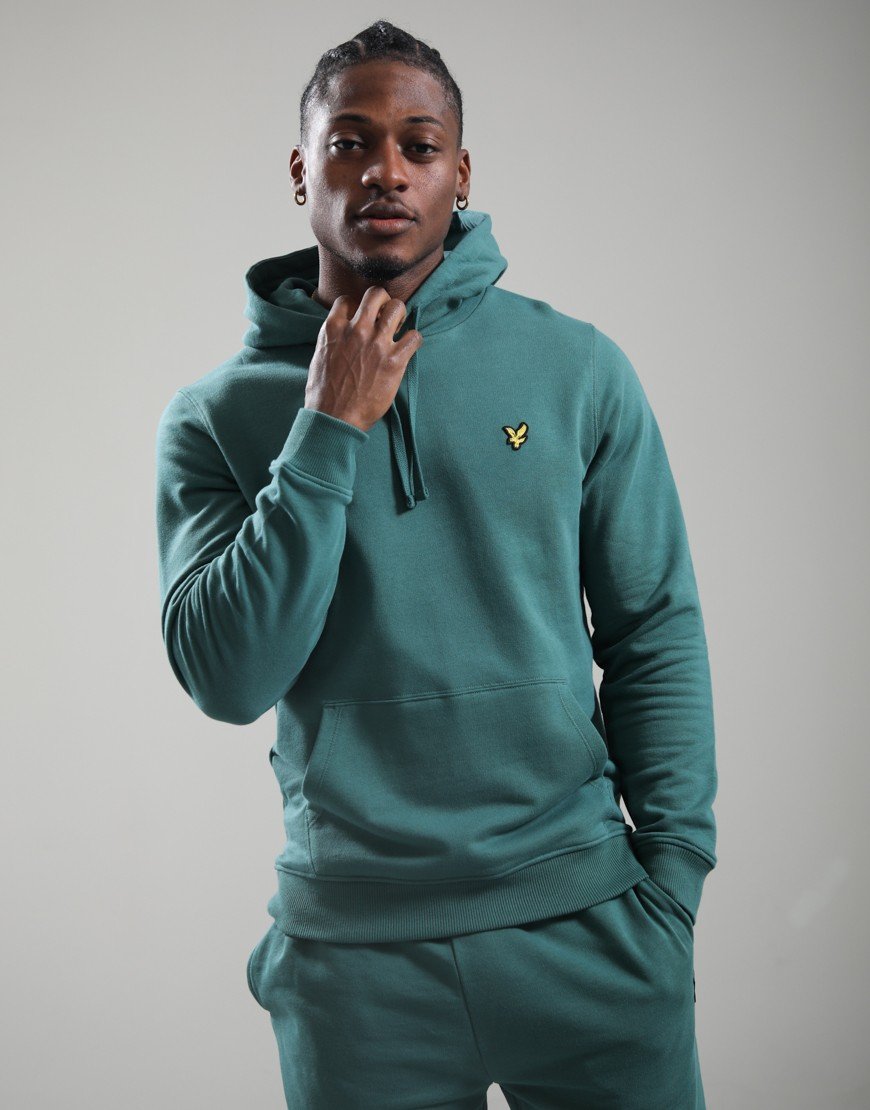 Lyle & Scott Pullover Hoodie Everglade