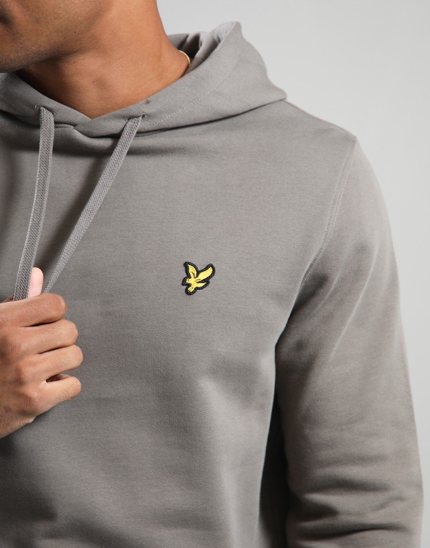 Lyle & Scott Pullover Hoodie Khaki Ash