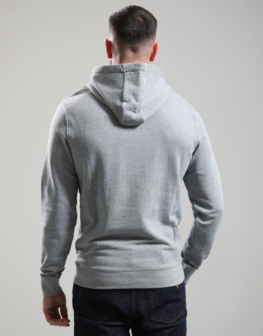 Lyle & Scott Pullover Hoodie Mid Grey Marl