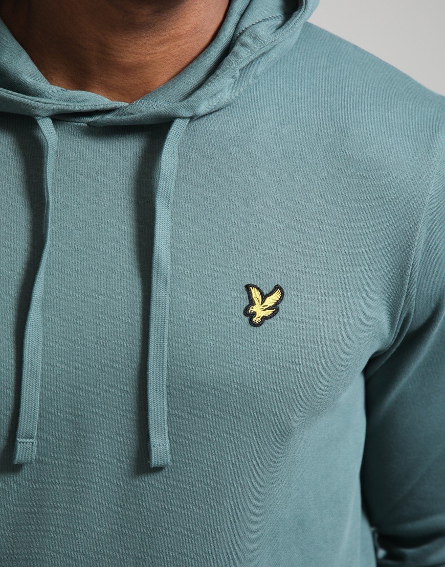 Lyle & Scott Pullover Hoodie Silver Pine