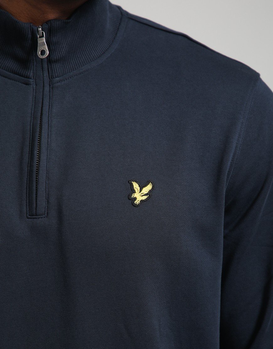 Lyle & Scott Everyday 1/4 Zip Sweat Carbon