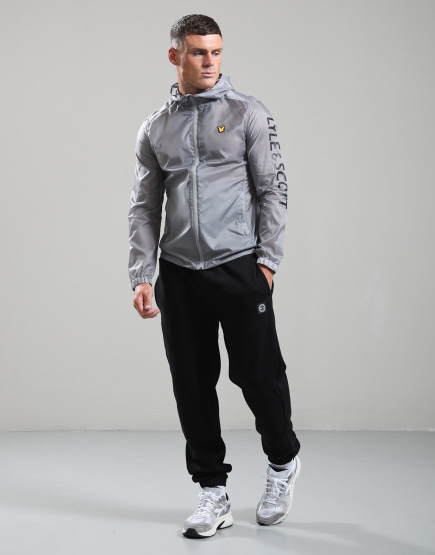 Lyle & Scott Sleeve Branded Jacket Ultimate Grey