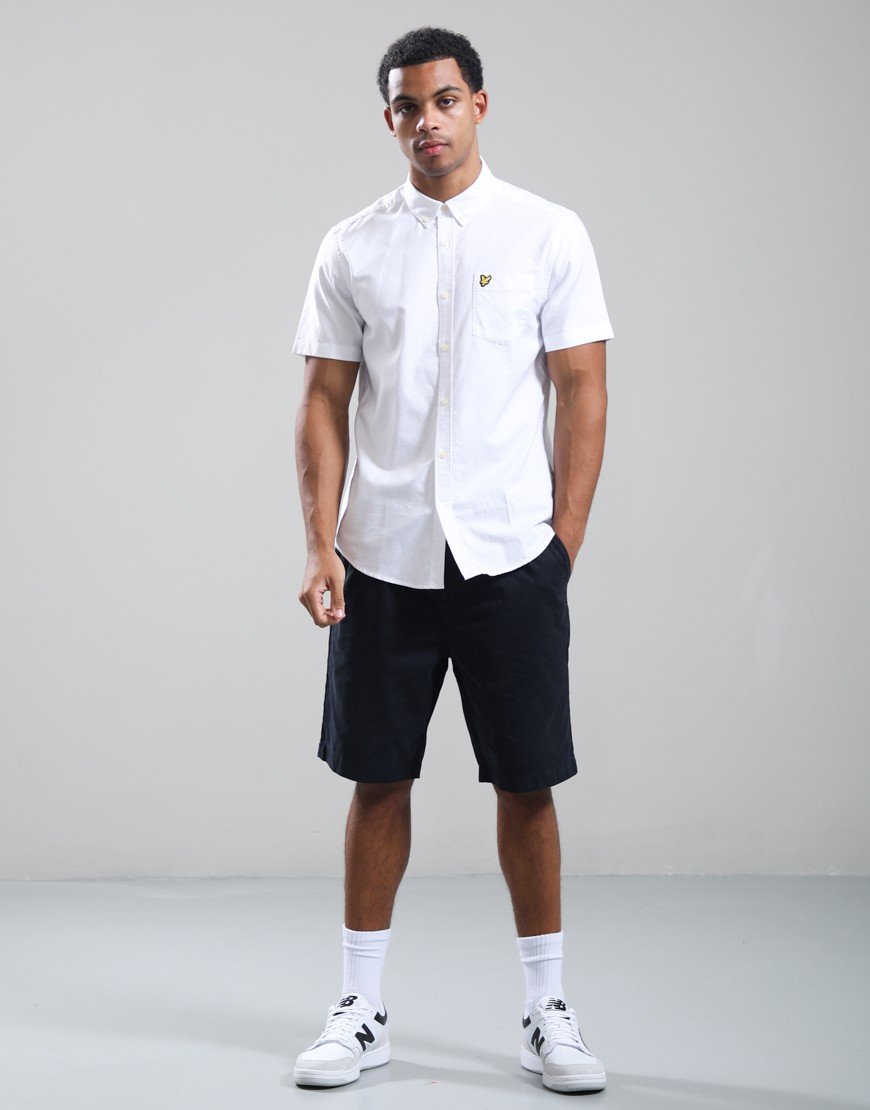 Lyle & Scott Oxford Shirt White