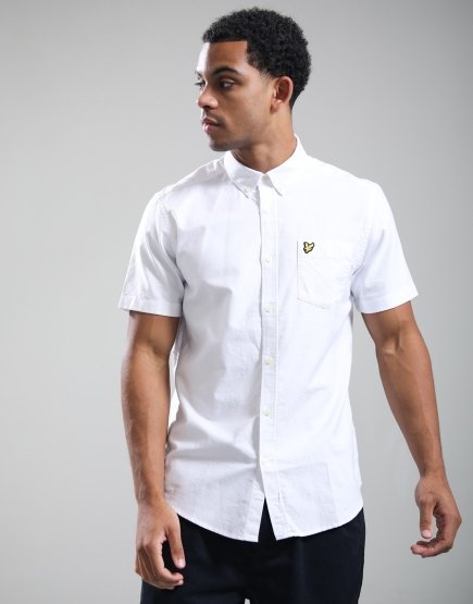 Lyle & Scott Oxford Shirt White