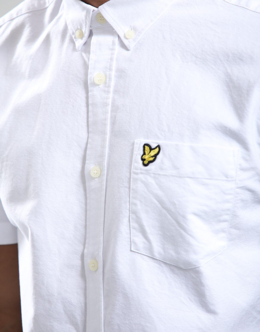 Lyle & Scott Oxford Shirt White