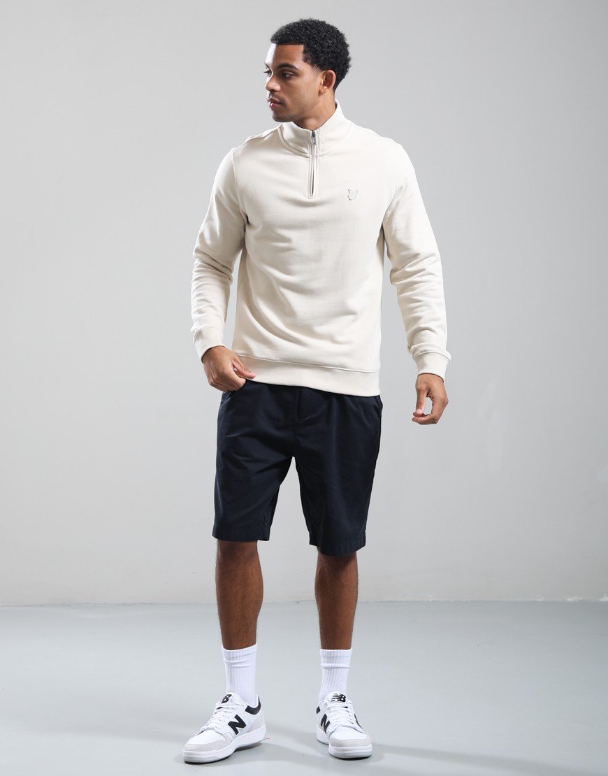 Lyle & Scott Superfine 1/4 Zip Sweat Cove