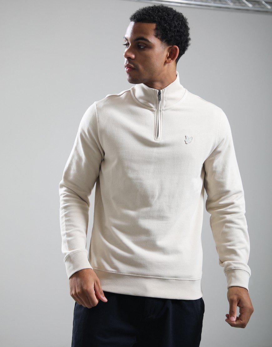 Lyle & Scott Superfine 1/4 Zip Sweat Cove