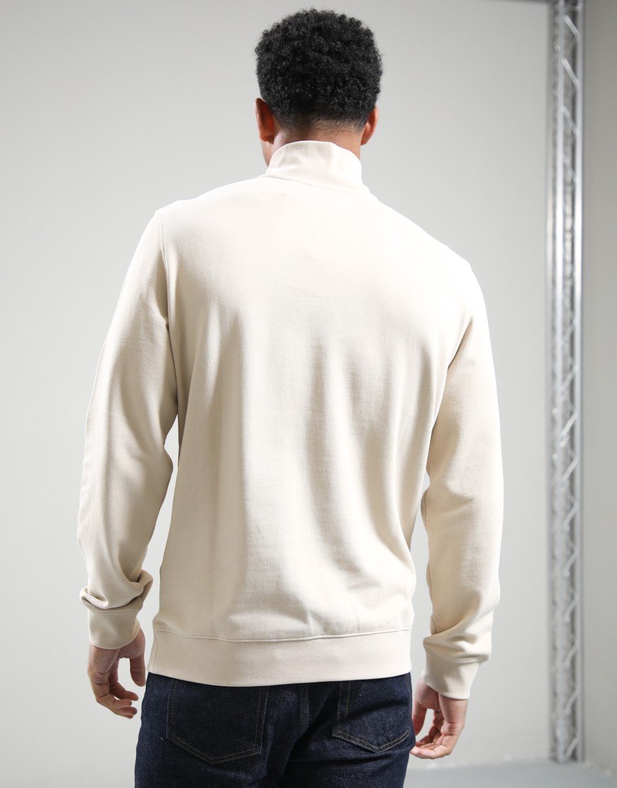 Lyle & Scott Superfine 1/4 Zip Sweat Mask Grey