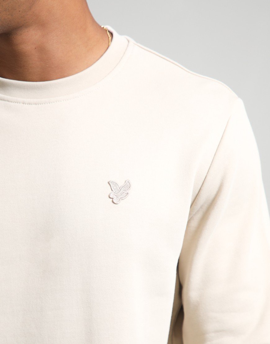Lyle & Scott Superfine Crew Sweat Mask Grey